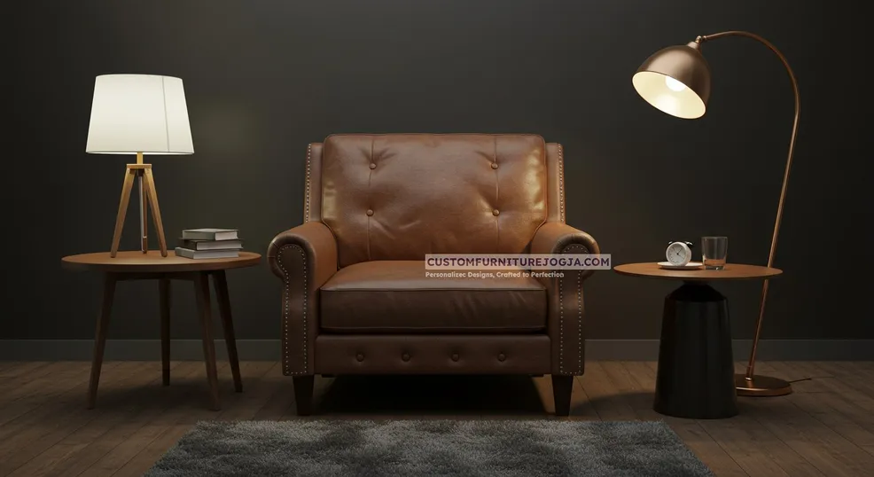 Jasa Pembuatan Single Sofa Jogja